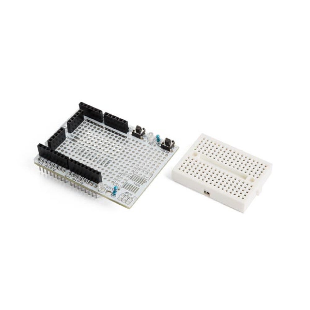 CARTE D'EXPERIMENTATION AVEC MINI PLATINE D'ESSAI POUR ARDUINO UNO ...