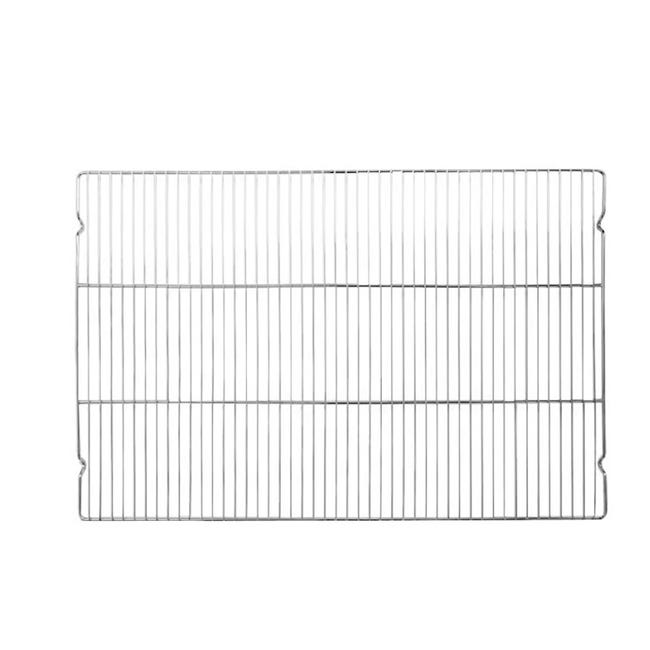 Grill ze stali nierdzewnej do kontaktu z żywnością, idealny do grillowania na świeżym powietrzu, 60 x 40 cm