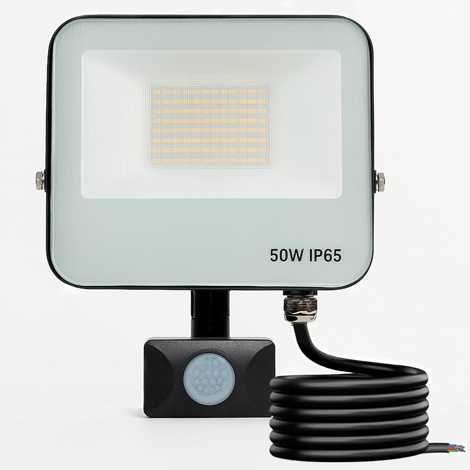 Projecteur LED détecteur de mouvement ZOFO - 4000Lm - 50W - Blanc