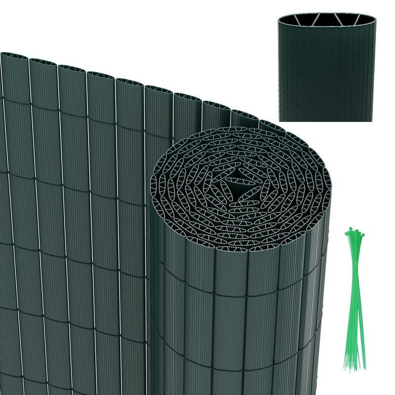 Bâche Imperméable Robuste En Plastique PE, Résistante Au Gel Et Aux UV Pour Jardins Gazebos Et Camping Verte 2 M X 10 M 99203225