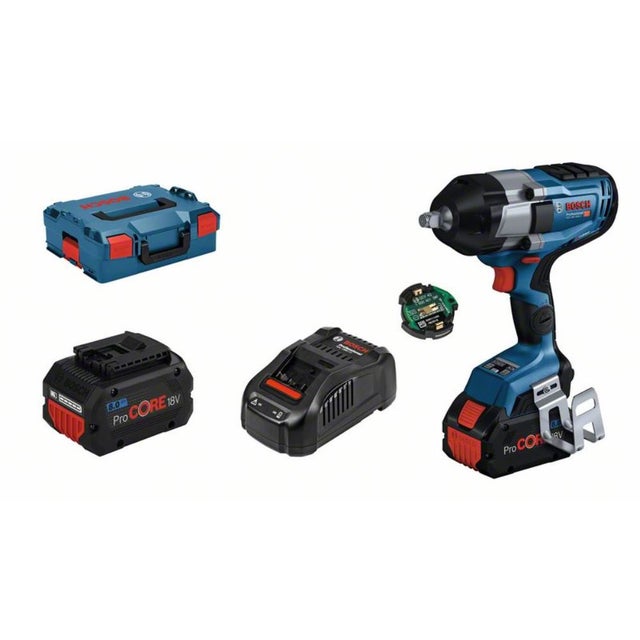 Azionamento rotante della batteria 18V GDS 18V-1000 C | 2x Battery PC 8.0 A + GCY-42 L-Boxx
