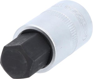 Douille Magnétique 17 Mm 1/4" - Pour Perceuse, Tournevis, Acier Chrome Vanadium, Longueur 65 Mm