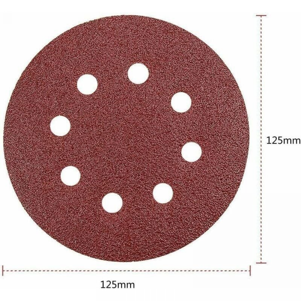 35 Pièces Disques De Ponçage 125mm Grains 320 à 1500 - Kit Complet Pour Ponceuse Excentrique