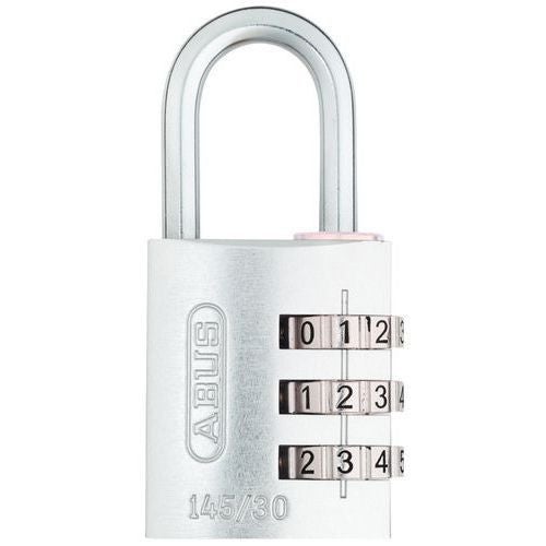 Cadenas à code ABUS 145/30 Couleur - Argent | Bricoman