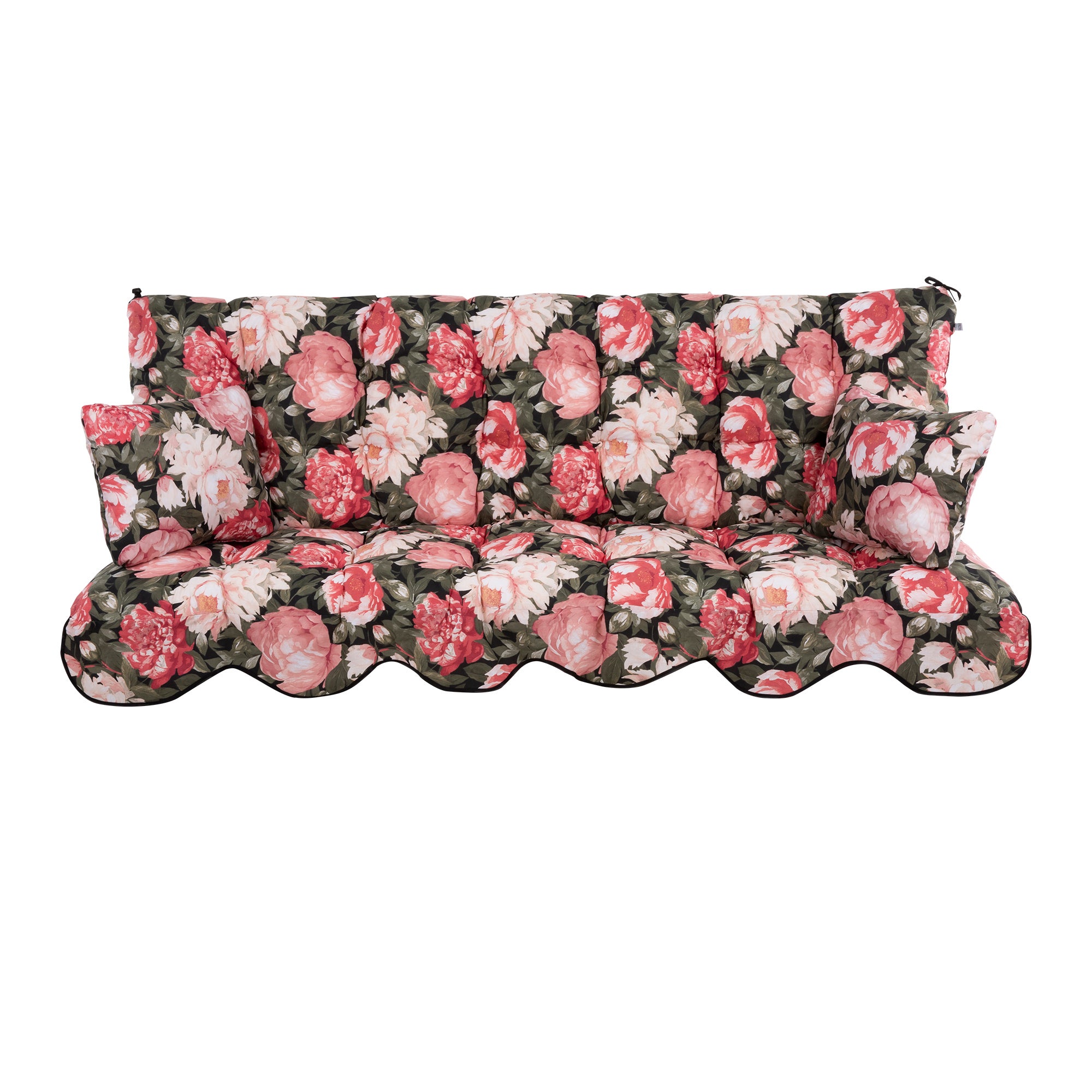 Poduszki na huśtawkę 180 cm Minorca kwiatowy wzór Patio