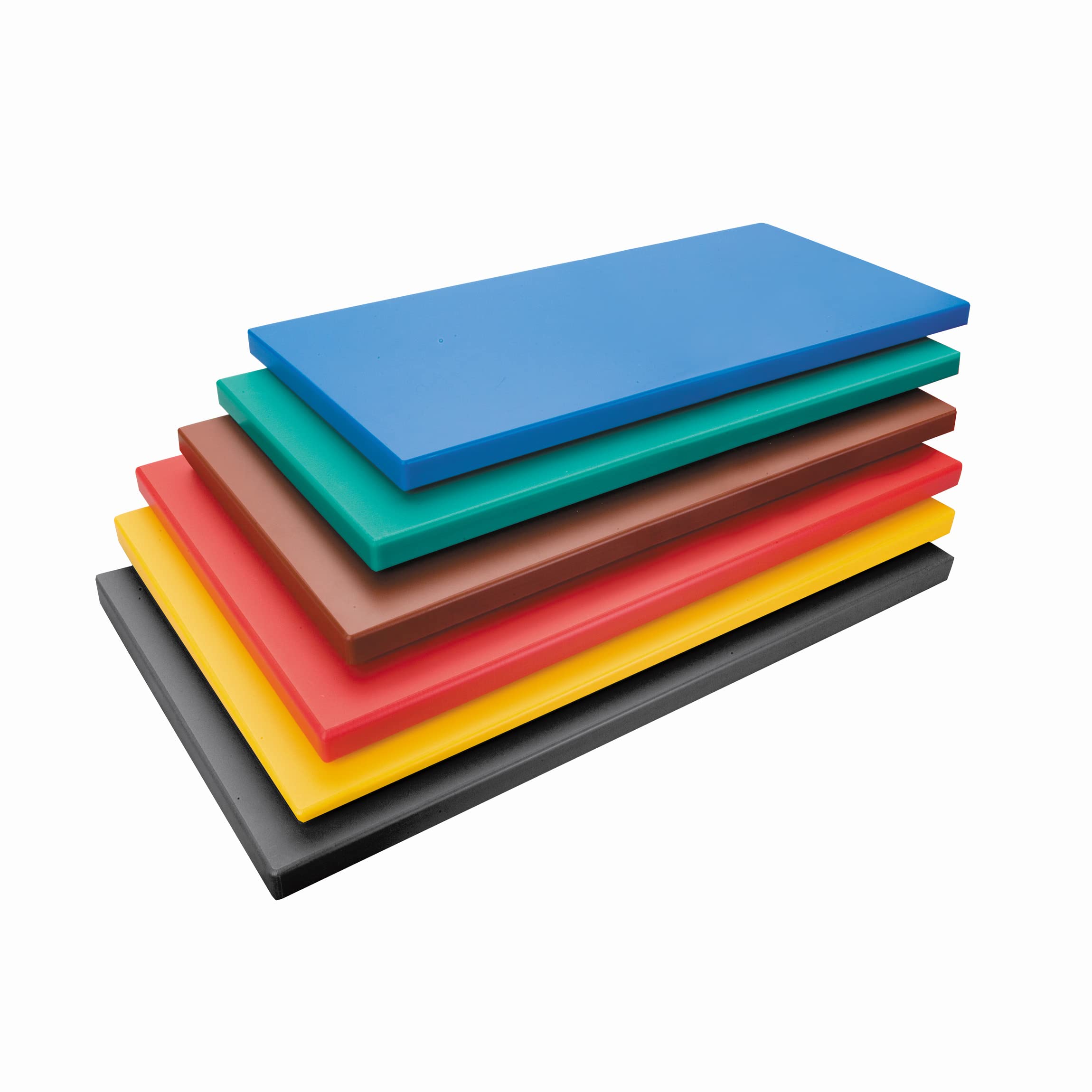 LACOR 60481 Tagliere in Polietilene, Nero, GN 1/1, 530 x 325 x 20 mm