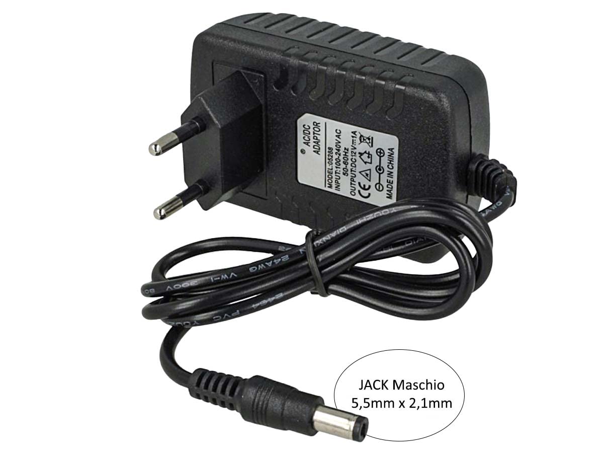 Transformateur d'alimentation 12W 12V 1A avec une prise à domicile de l'UE Spina AC220V à DC 12V 1A - 5
