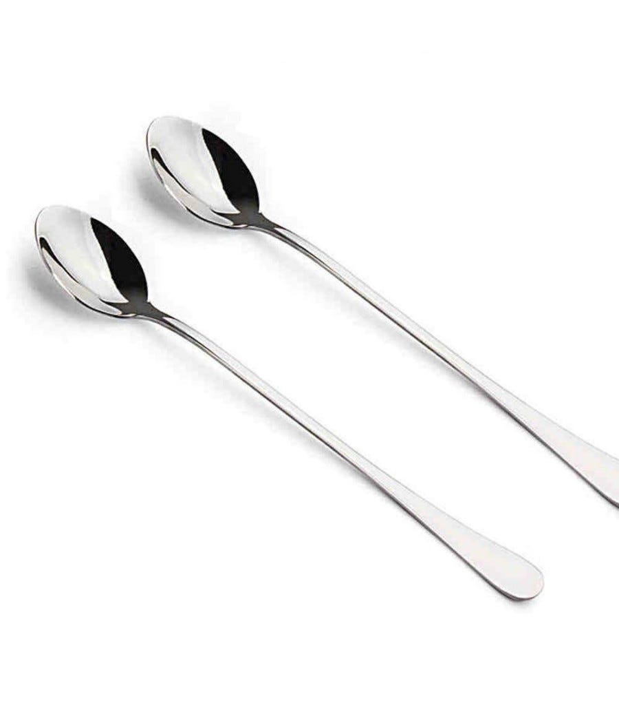 Cucchiaio da tè, caffè, minestra per mangiare, mescolare, rimestare, cucchiaino da tè con manico lungo, cucchiaio da cocktail, gelato, miele, posate da cucina | SHEIN ALIA Cucchiaio da tè, caffè, minestra per mangiare, mescolare, rimestare, cucchiaino da tè con manico lungo, cucchiaio da cocktail, gelato, miele, posate da cucina | SHEIN ALIA