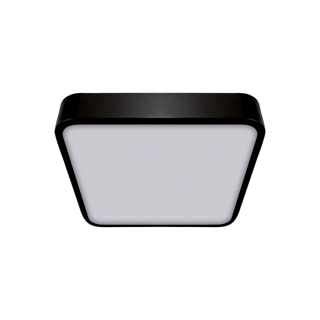 Plafon Totem kwadratowy czarno-biały LED 16W 4000K 1490lm wym: 5,5 x 30 cm IP20 tworzywo sztuczne Struhm