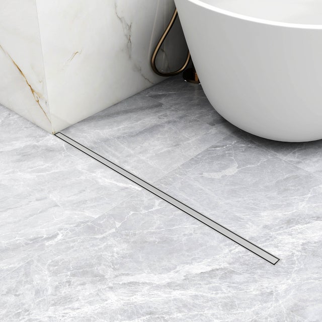 Caniveau Extra Plat Douche Italienne 70 Cm Réversible Gold / À Carreler - Avec Siphon Anti-Odeur - NOYON & THIEBAULT