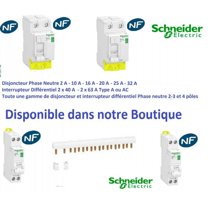 Sonnerie blanche 230VCA 80dB encliquetable - 3