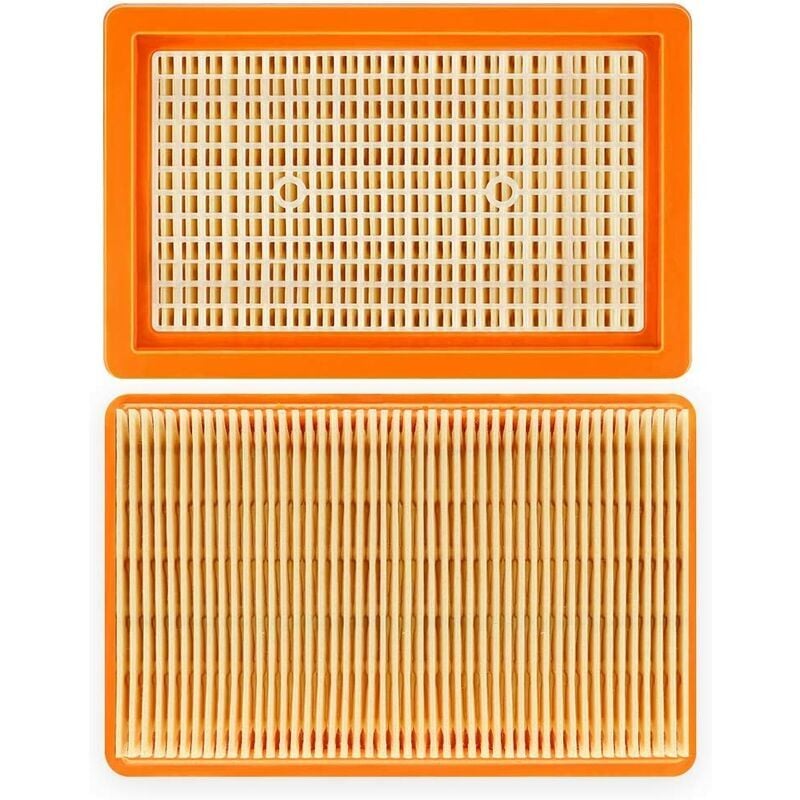 3 Pack remplacement plat plissés Filtre Karcher MV4 MV5 MV6 WD4 WD5 WD6, WD4P WD5P WD6P Aspirateur Wet-Dry - remplace 2,863-005,0 thsinde - 4