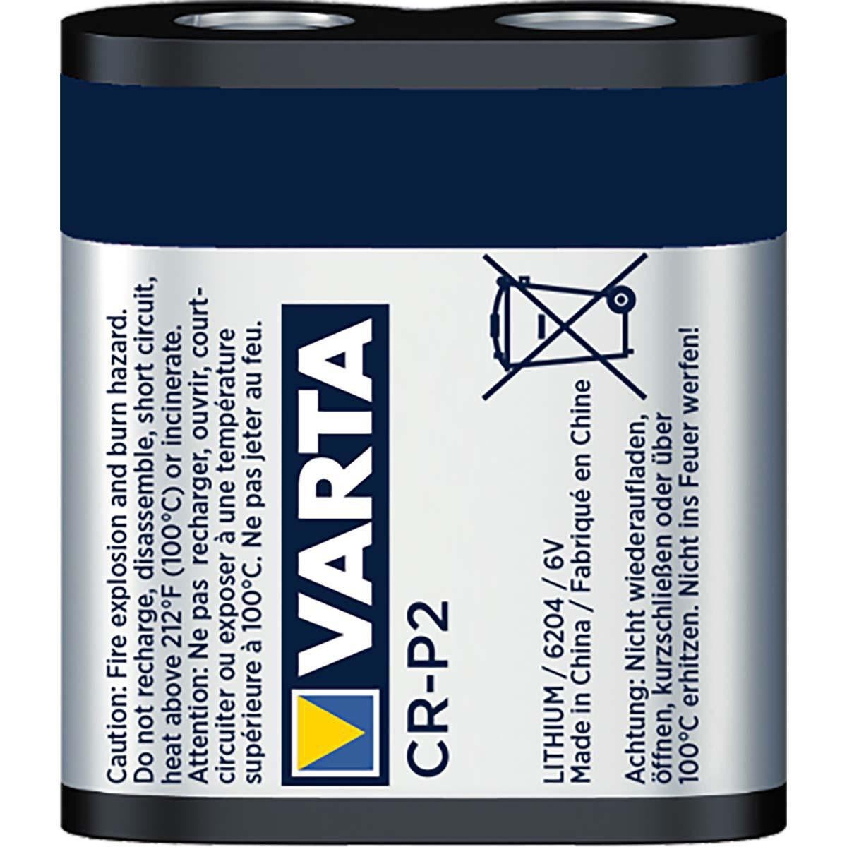 VARTA Batterie au lithium CR-P2 6 V 1-Blister - 2