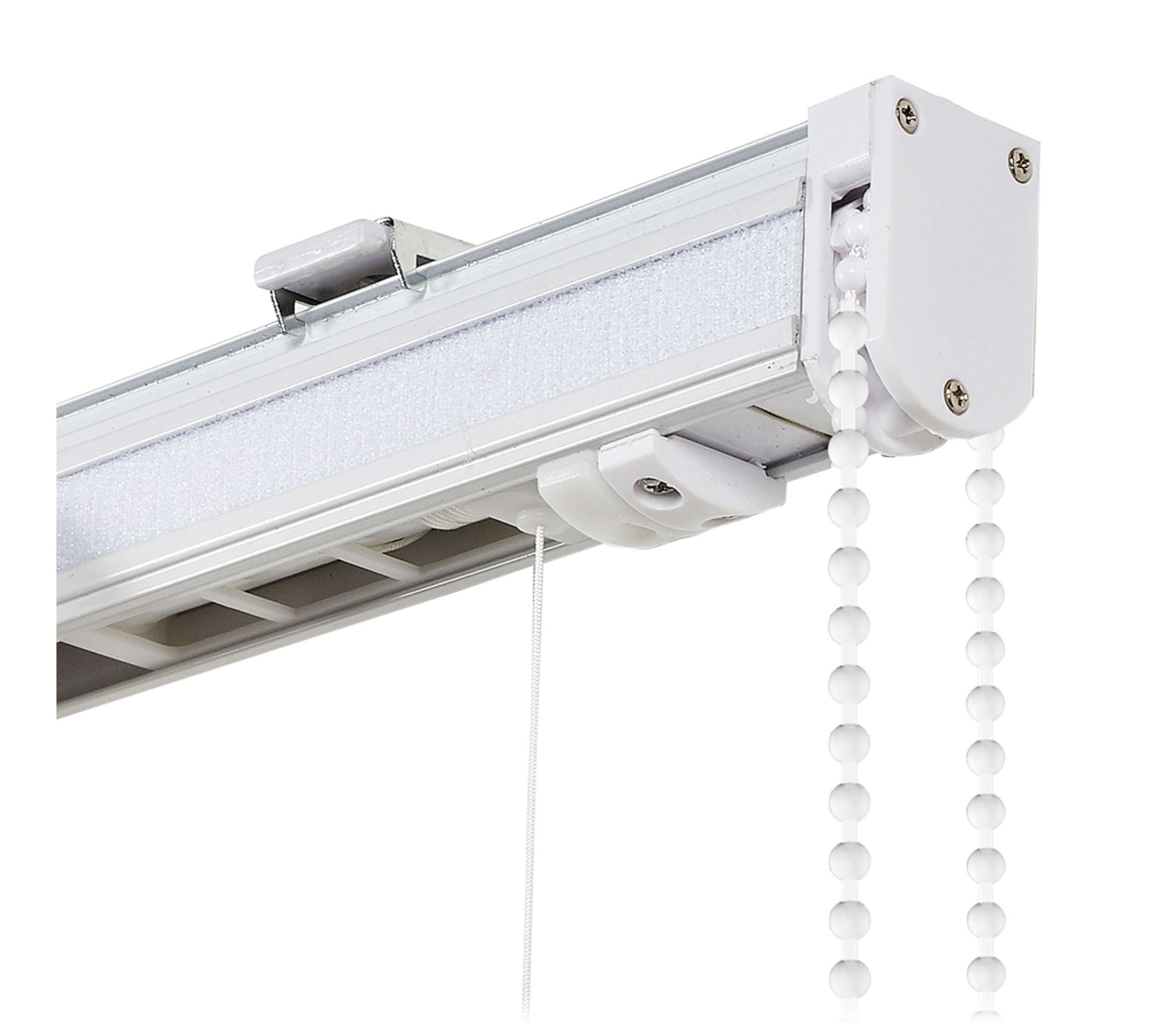 Estor Plegable sin Varillas, Estor Paqueto traslúcido para Ventanas y Puertas Beige, 60 x 175 cm - 6