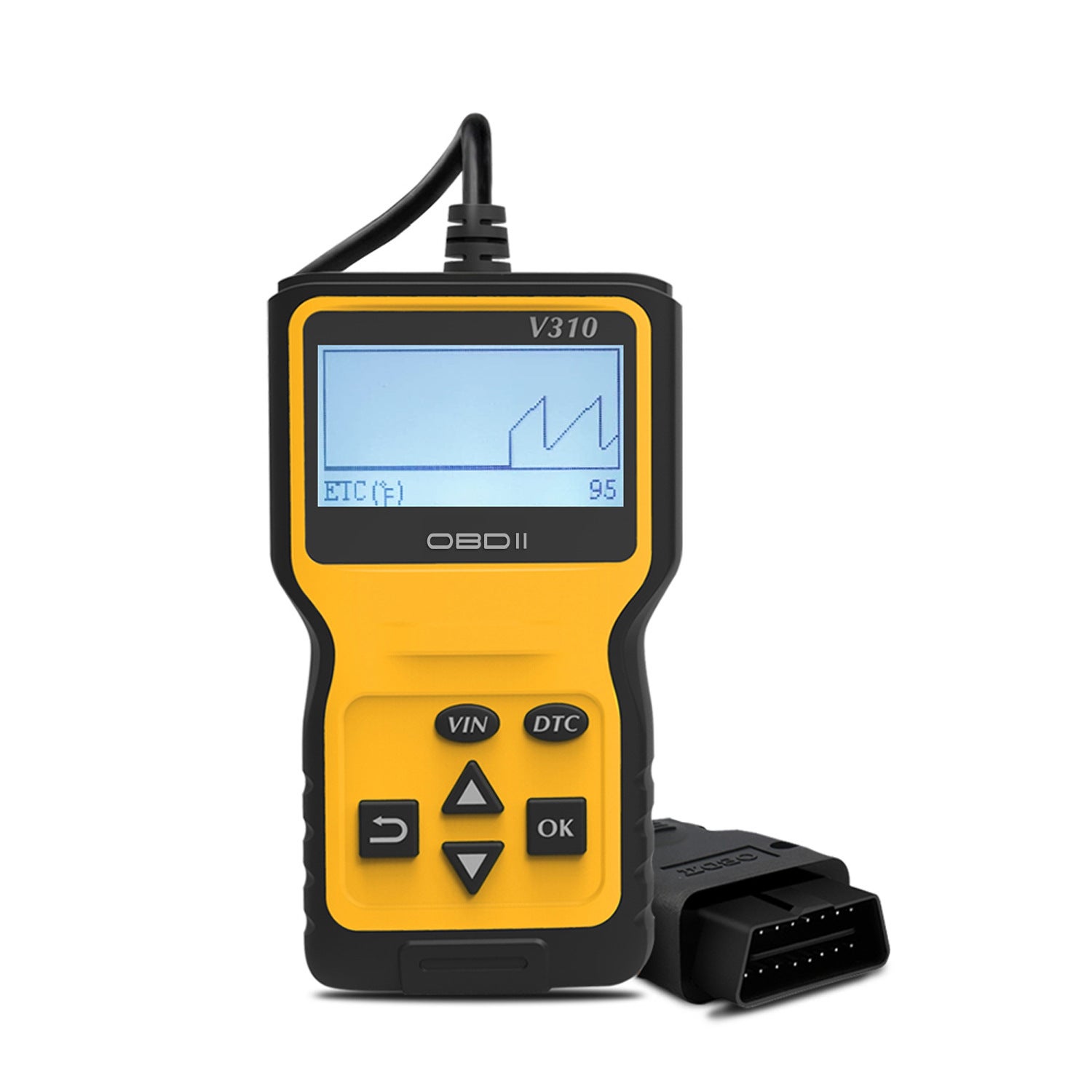 Scanner OBD2 Bluetooth Universel - Diagnostic Auto, Lecture/effacement Codes Défaut - Compatible Voitures Après 1996