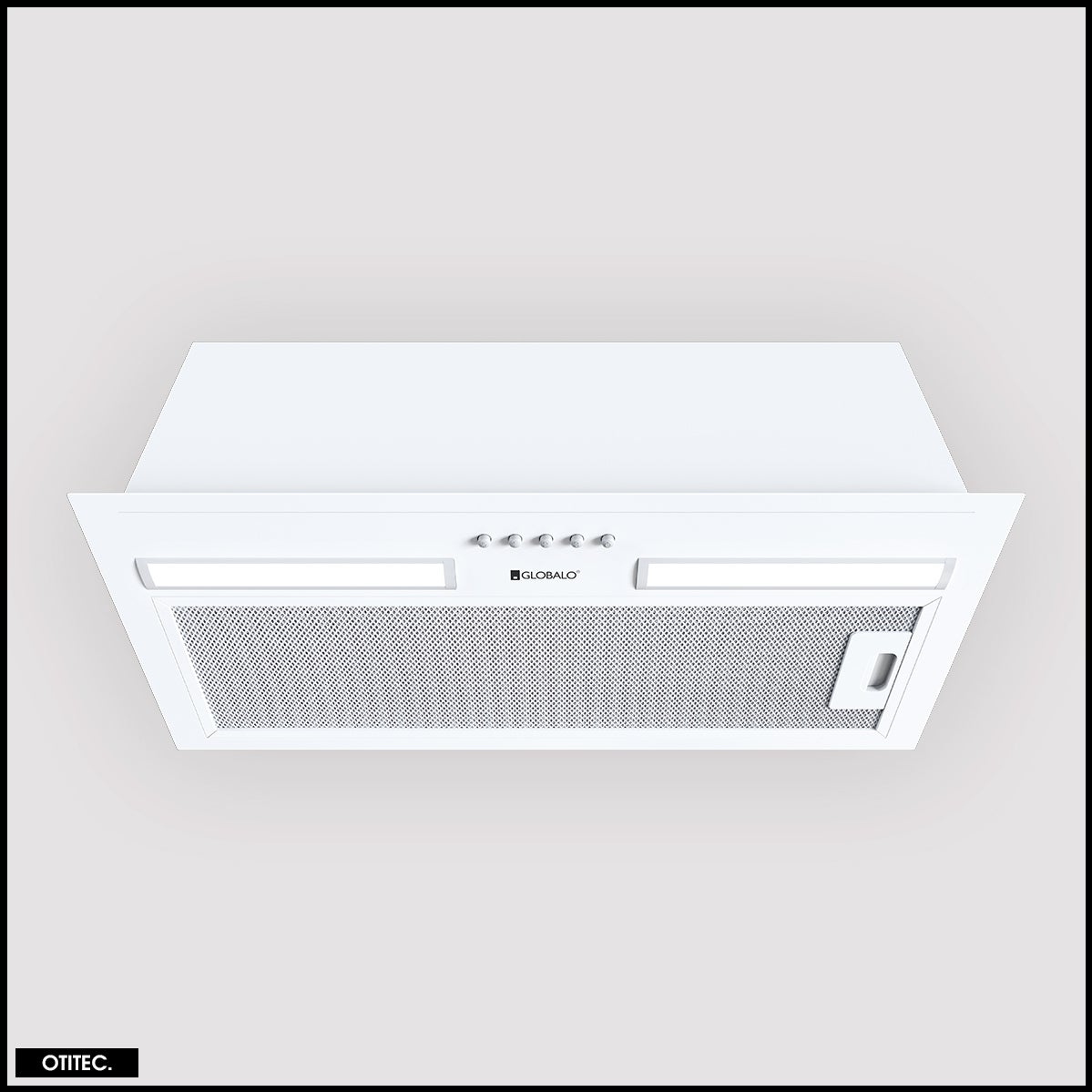 Airlux Cappa Da Cucina Visiera 60 Cm – AHC640BK – 344 M³/h, LED, 65 DB – Colore Nero - 2