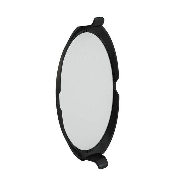 NICOLL - Grille Ronde Pour Tuyau Fibre-ciment Avec Moustiquaire PVC Diamètre 125mm BC135