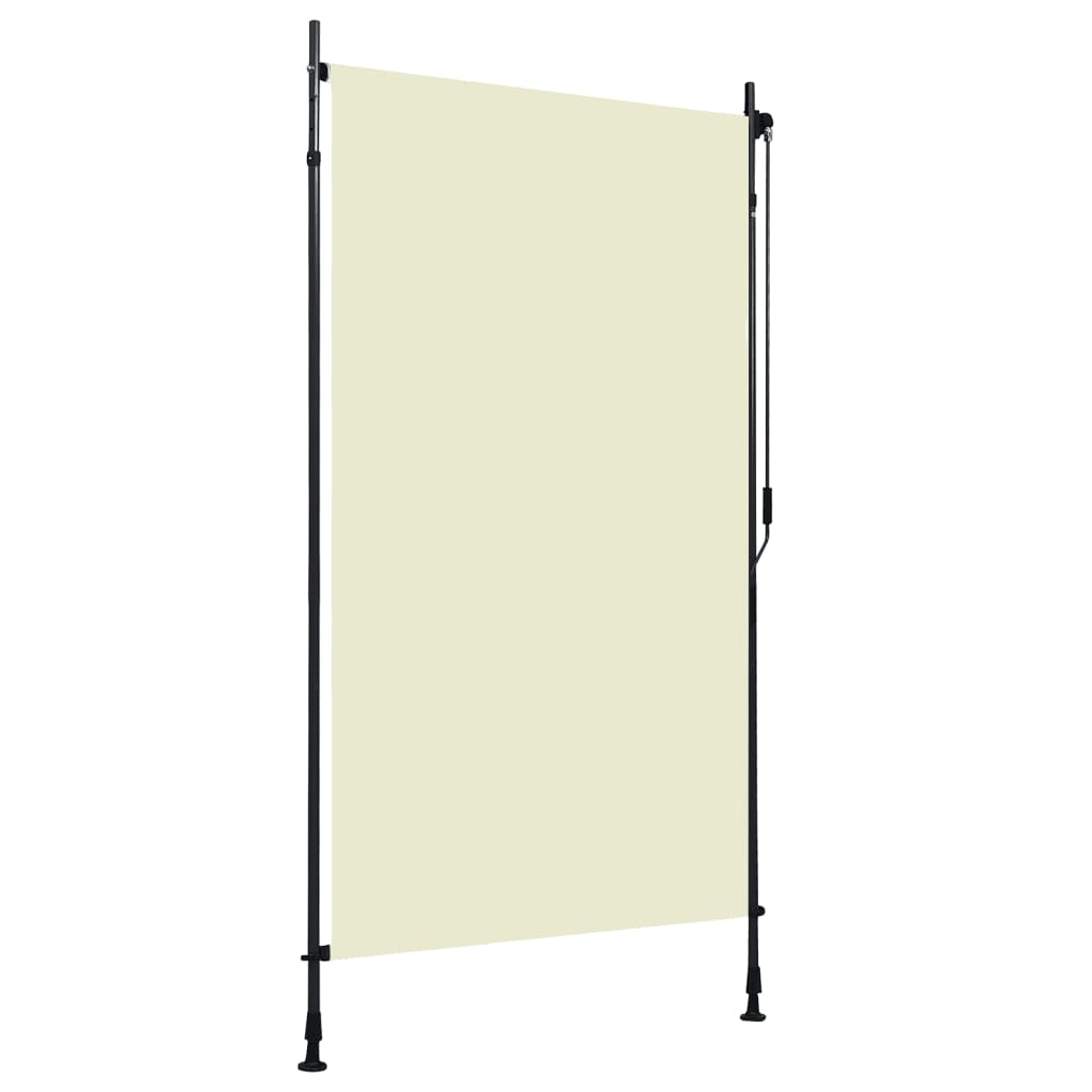 Estor enrollable de exterior 120 x 270 cm crema