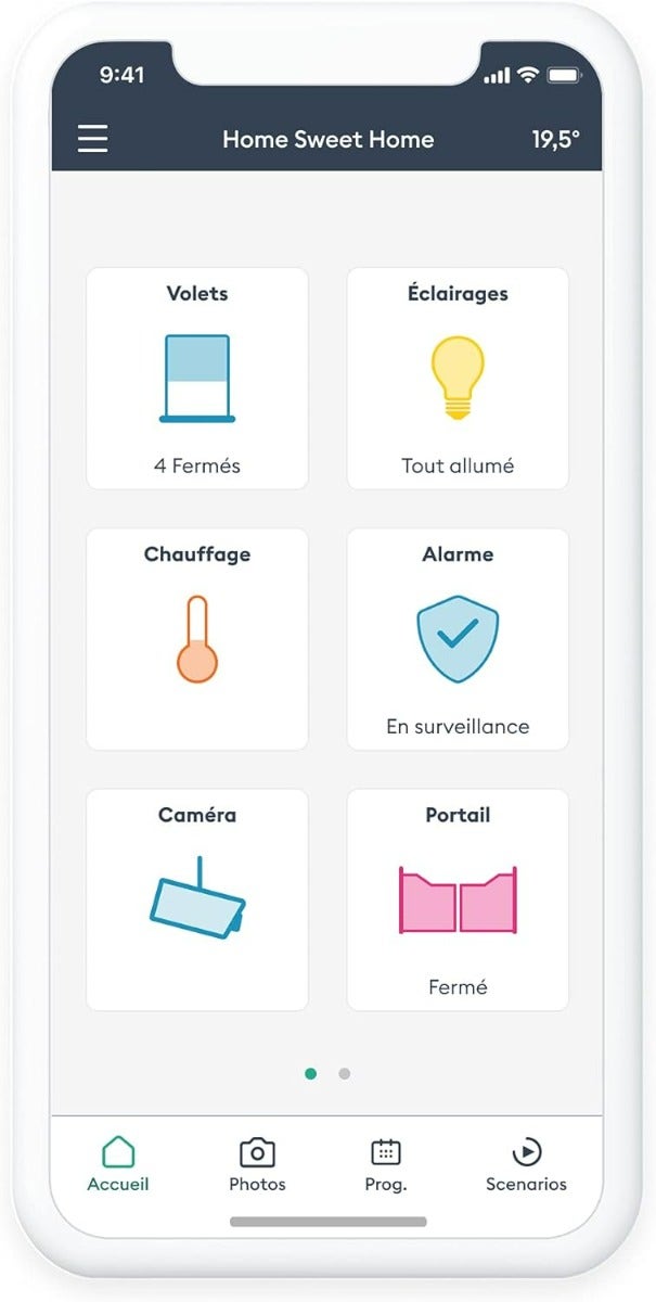 Delta Dore - Pack alarme complet sans fil Tyxal+ Vidéo connecté - 6410178 - 9