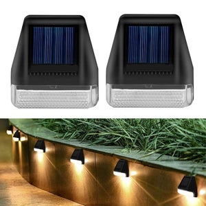 Lumière LED Solaire, Applique Murale Extérieure étanche, éclairage De Clôture Du Crépuscule à L'aube Pour Jardin D'été, Cour, Porche, Passerelle, Camping, Maison