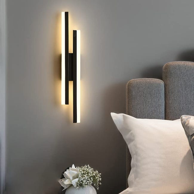 GOECO Applique Murale Intérieure LED,Style minimaliste,16W Lampe Murale ...