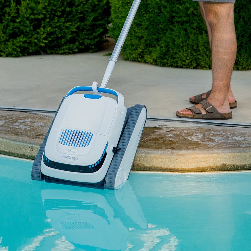 Airrobo PC10 Robot Piscine Sans Fil : Nettoyage Intelligent 170m², Autonomie 120 Min, Navigation Automatique - 8