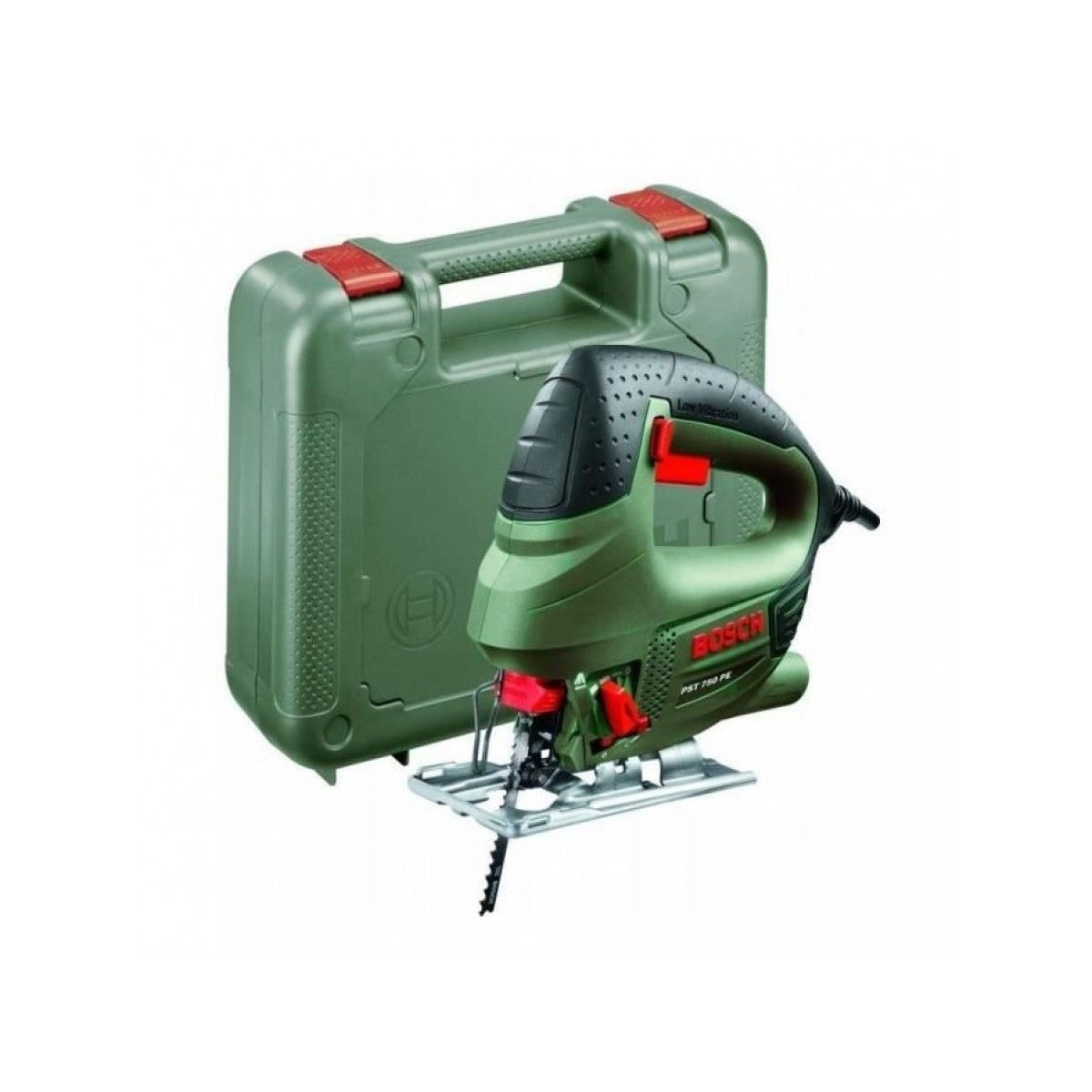 Sierra de calar 530W Bosch PST 750 PE Compact + Cuchilla y Maletín ...