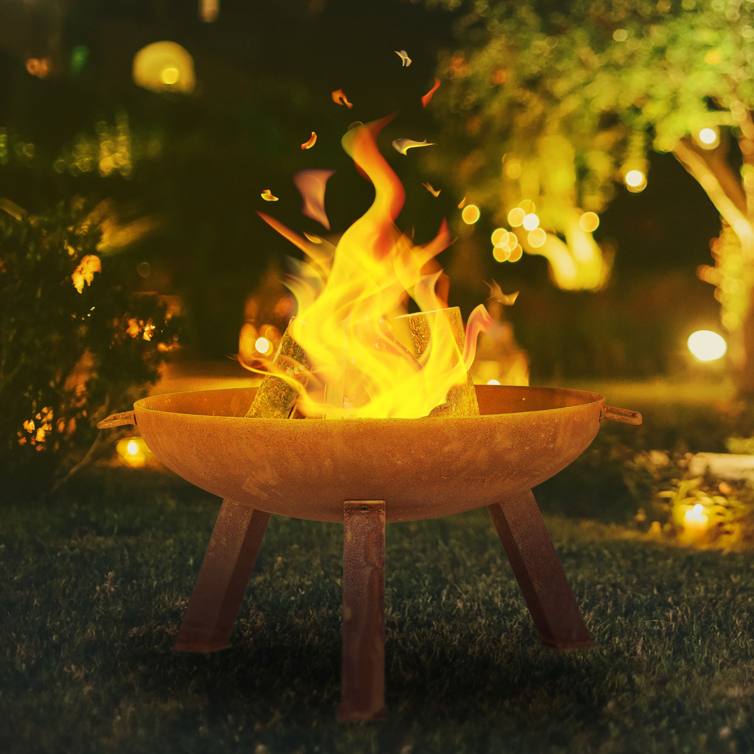 Tisonnier jeu 2, crochets de feu cheminée, four, grillage, brasero, acier, grattoir, repousse