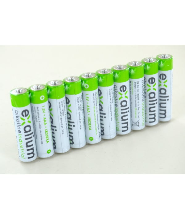 10 Piles LR03 AAA 1.5V Alcalines EXALIUM - 4