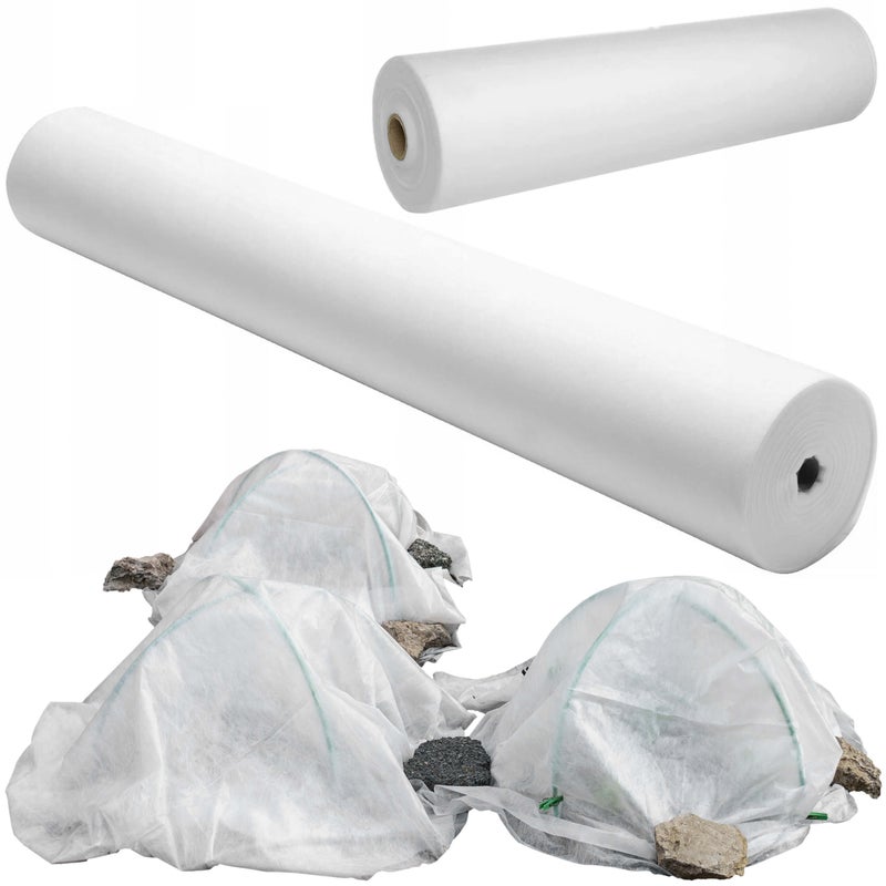 Agrowłóknina biała zimowa 50g 1,6x100 m ochrona przed mrozem Ogrodowy Młyn