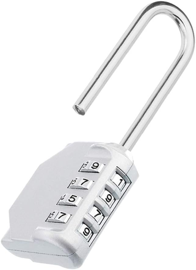 Kłódka z długim pałąkiem Cadenas Grande cyfrowa kłódka szyfrowa Cadna z długim pałąkiem do szafek w siłowni szatni na uczelni do szafek szkolnych Esc