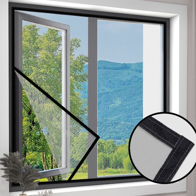 Zanzariera Autoadesiva Per Finestre 55x160 Cm - Senza Fori, Facile Da Installare - Foto 1