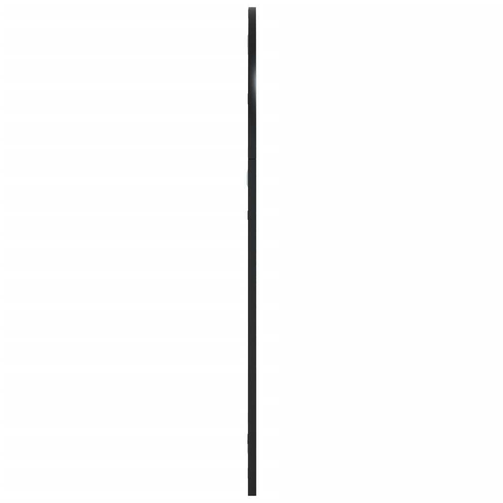Espelho de parede em arco de ferro preto 60x90 cm- COMFORTXL - 4