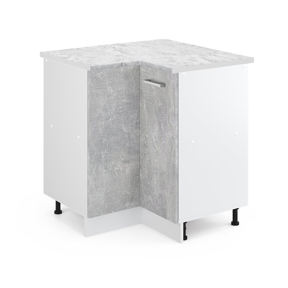 Vicco Szafka narożna R-Line, Beton, 75.6 cm , BP Marmur