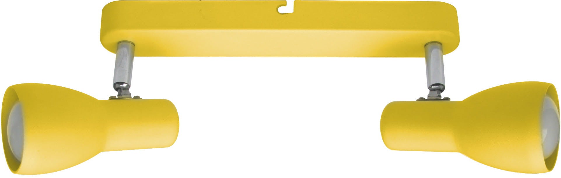 Reflektor sufitowy spot natynkowy Picardo listwa żółty 2xE14x40W wym: 36 x 6 cm metal Candellux