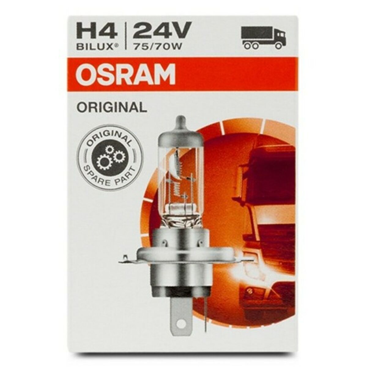 Lampadina H7 Osram Standard 12V 55W Per Fari Auto - Anabbagliante (Omologata, Consegna Gratuita)