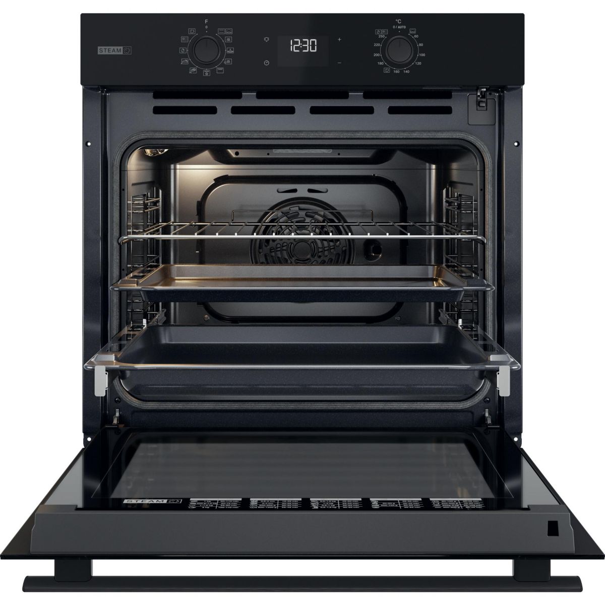 Four encastrable fonction vapeur WHIRLPOOL OMSR58RU1SB Steam+ - 8