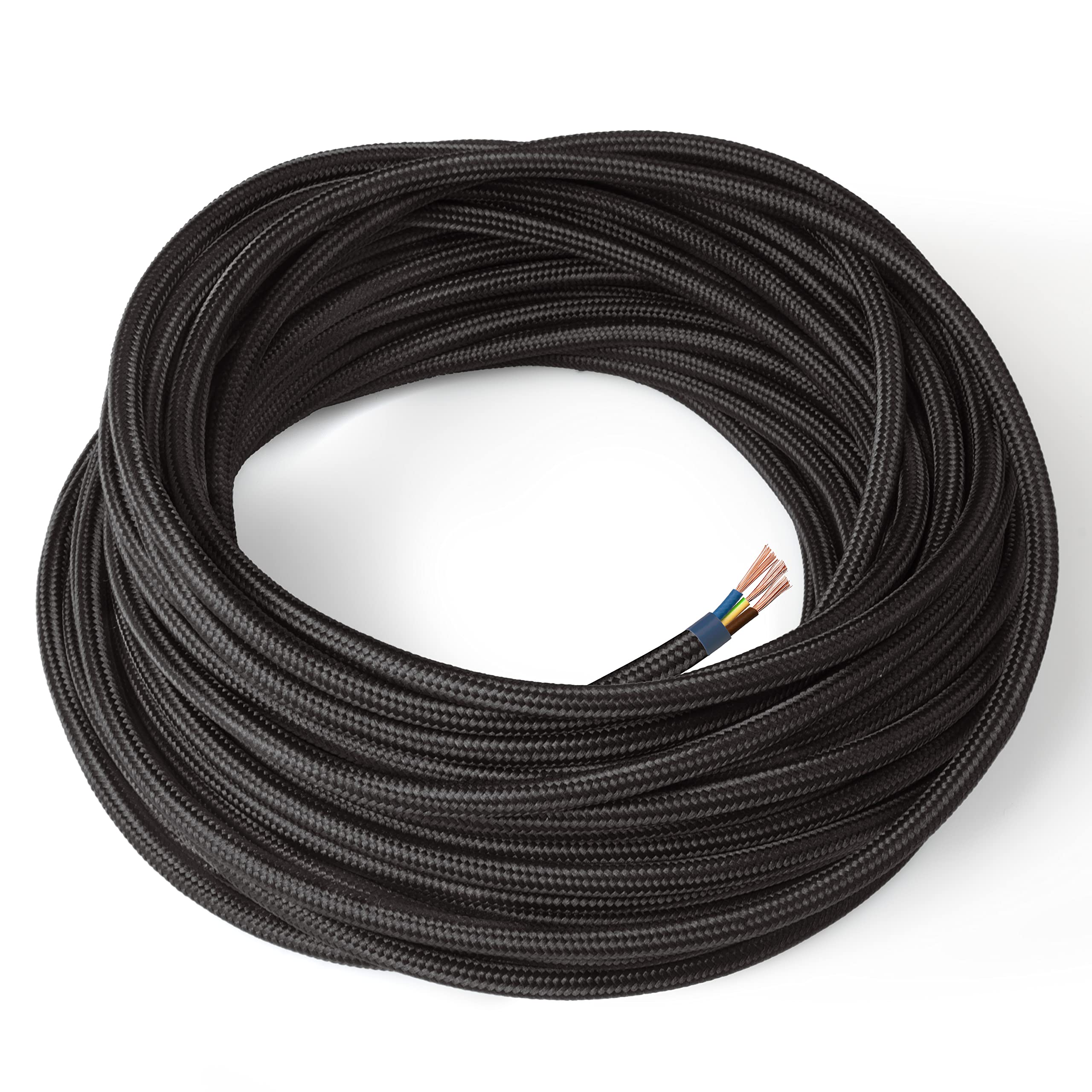Cavo Di Messa A Terra 10 M 16 Mm² Verde/Giallo Con Capicorda M8 E M10 – Flessibile, Made In Germany