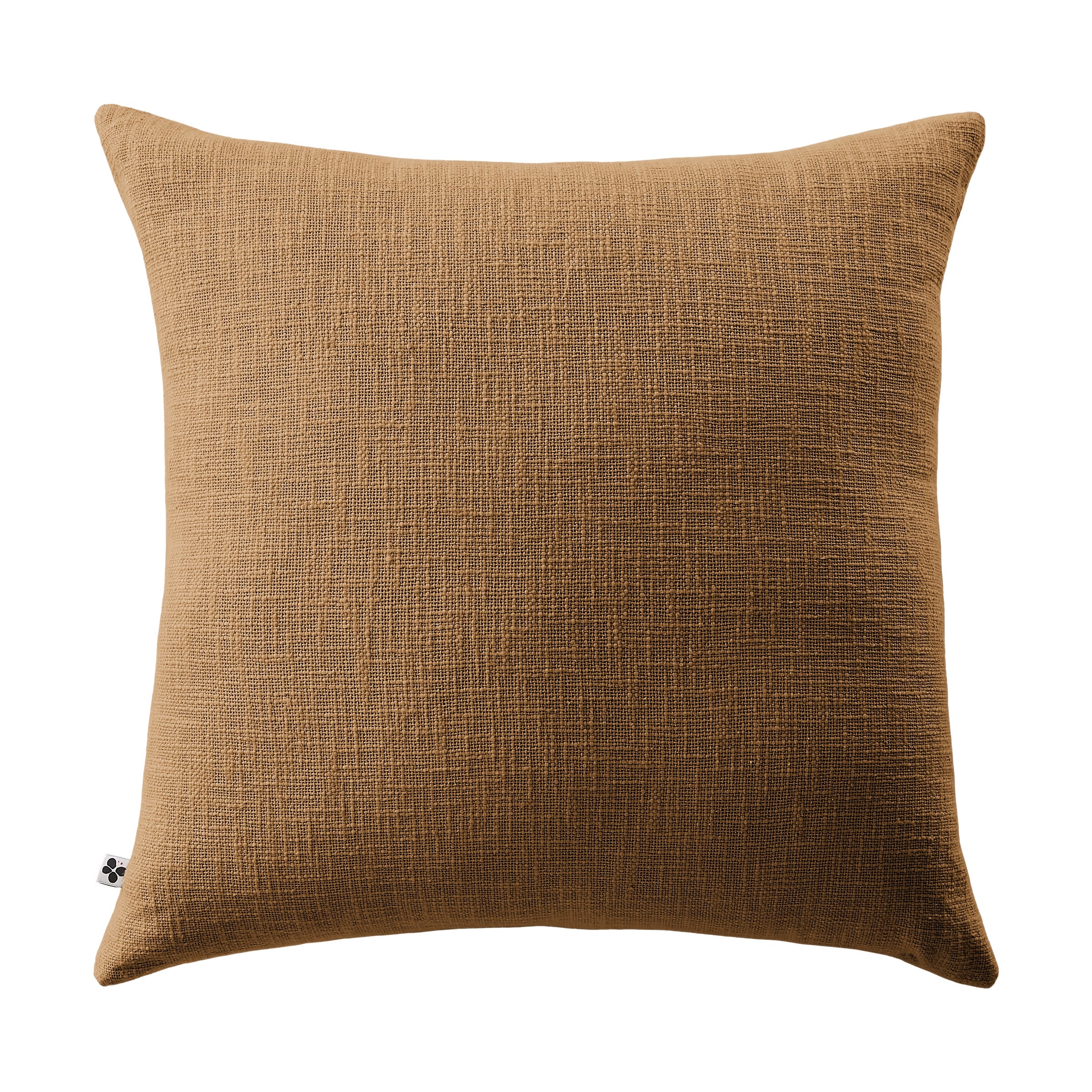 Coussin Déhoussable 45 x 45 cm – 100 % Coton Texturé – Sixtine Camel ...
