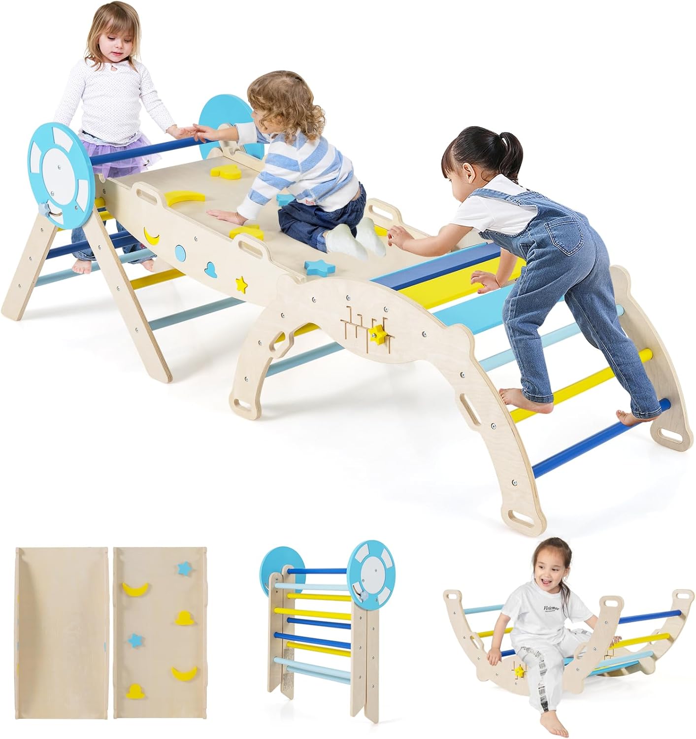 Échelle d'escalade Dreamade : avis sur l'aire de jeux en bois