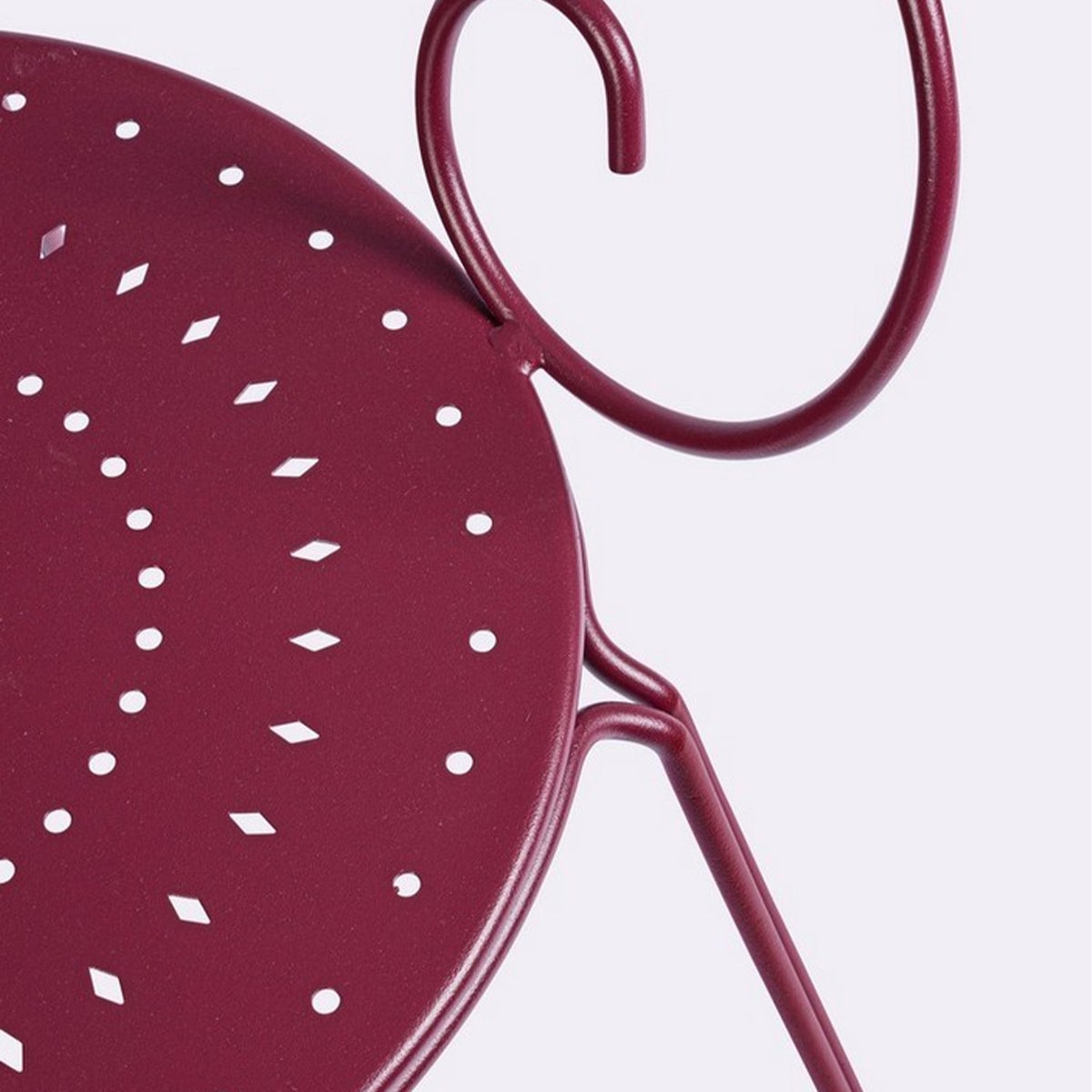 Chaise de jardin empilable style shabby chic Bizzotto Etienne - 6