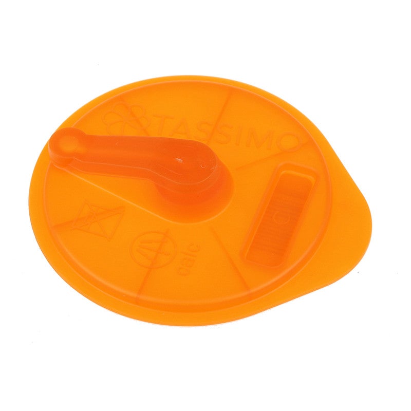 Disco Di Pulizia TDisc Per Macchine Da Caffè TASSIMO - Diametro 68 Mm, Arancione, Sostituisce Bosch 17001491 / 576837