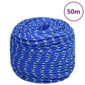 CORDAMARKET Corde Drisse 8 Mm Polyester Haute Résistance – Multifonction Nautisme, Voile, Camping, Sécurité