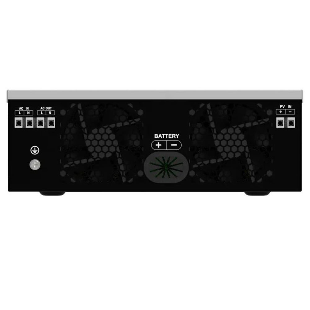 Onduleur solaire DAXTROMN 3000 W, contrôleur solaire MPPT 80 A intégré, système hybride 24 V/230 V CA 50/60 Hz, entrée 400 V CC, avec Wi-Fi - 5
