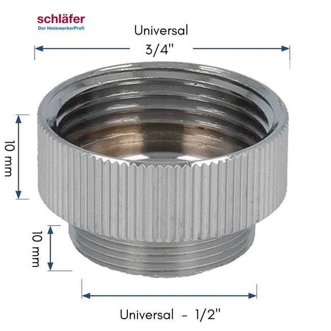 Raccordi Giardino Antiruggine Set Connettori Rapidi Per Tubo Giardino 3/4" In Ottone - Coppia Maschio/Femmina, Resistente Alla Corrosione Set Connettori Rapido 3/4 Ottone Per Tubo Giardino - Foto 9