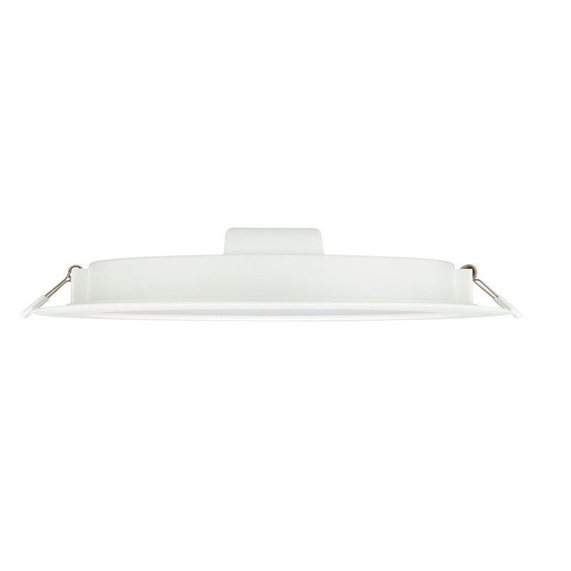 Downlight LED embutido no teto, 225 mm de diâmetro e 3,5 cm de altura, 20 W, 4000K, não regulável, 2000 lúmens, CRI80, IP20, 20.000 h - 2