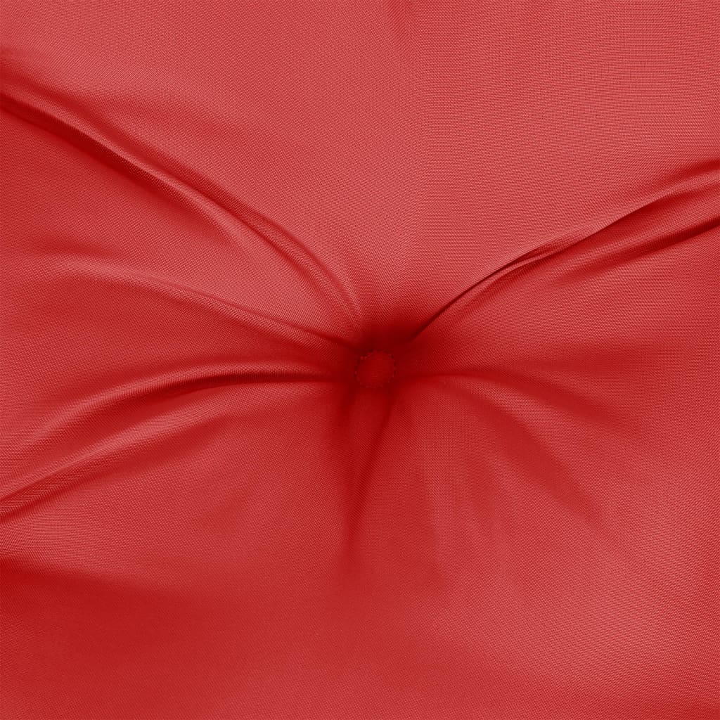Maison Exclusive - Cojines para palets 2 unidades tela rojo - 7