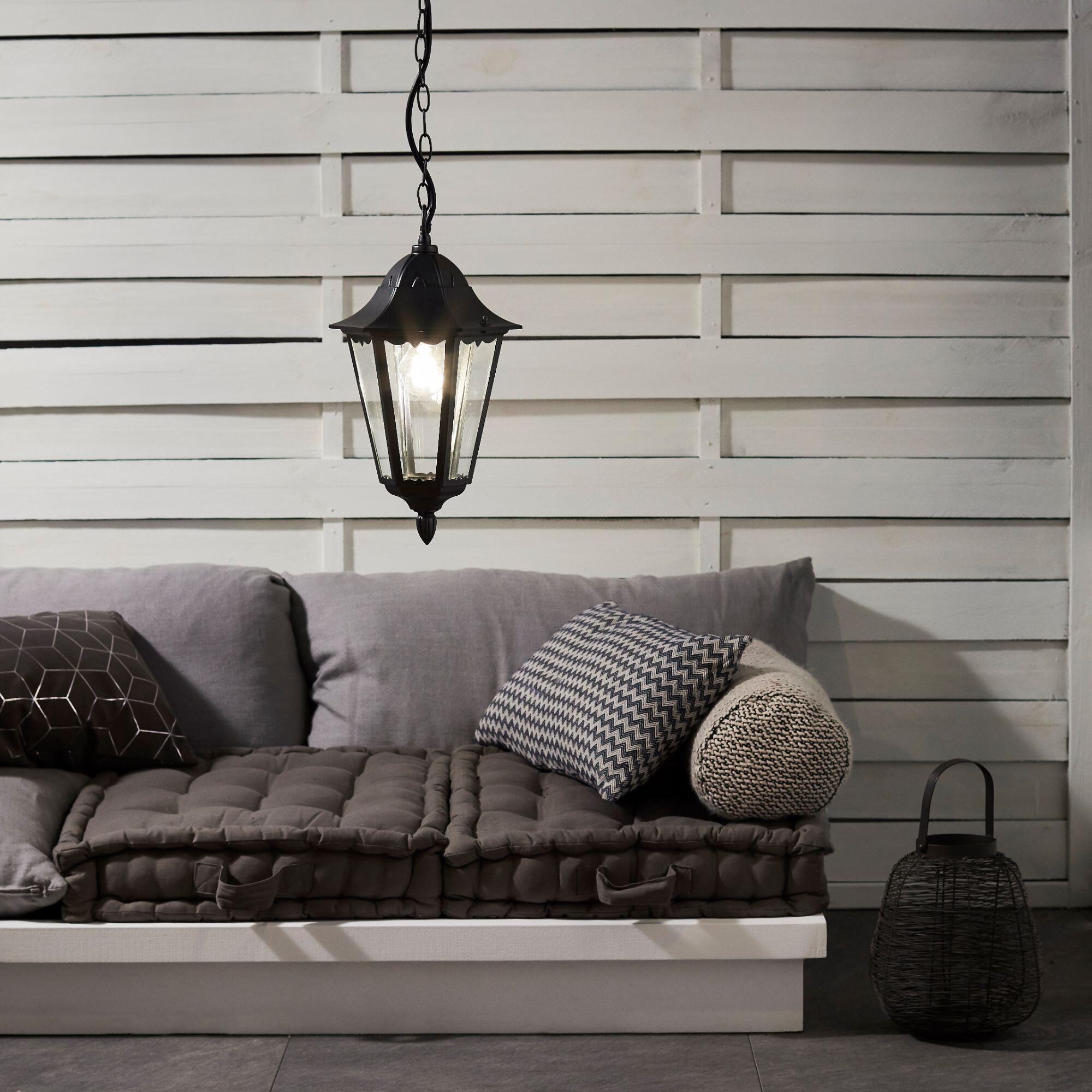 Lampa wisząca Monza IP44 czarna E27 INSPIRE - 2