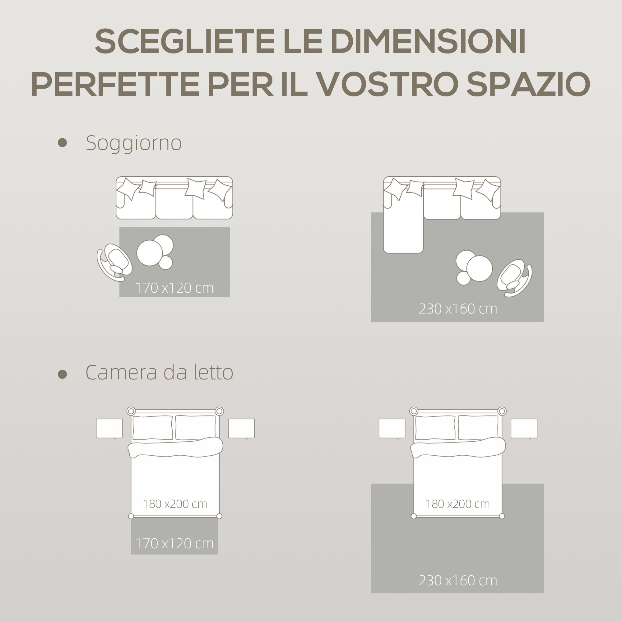 HOMCOM Tappeto Vintage Antiscivolo e Lavabile a Pelo Corto per Soggiorno e Camera, 230x160 cm, Multicolore - 6