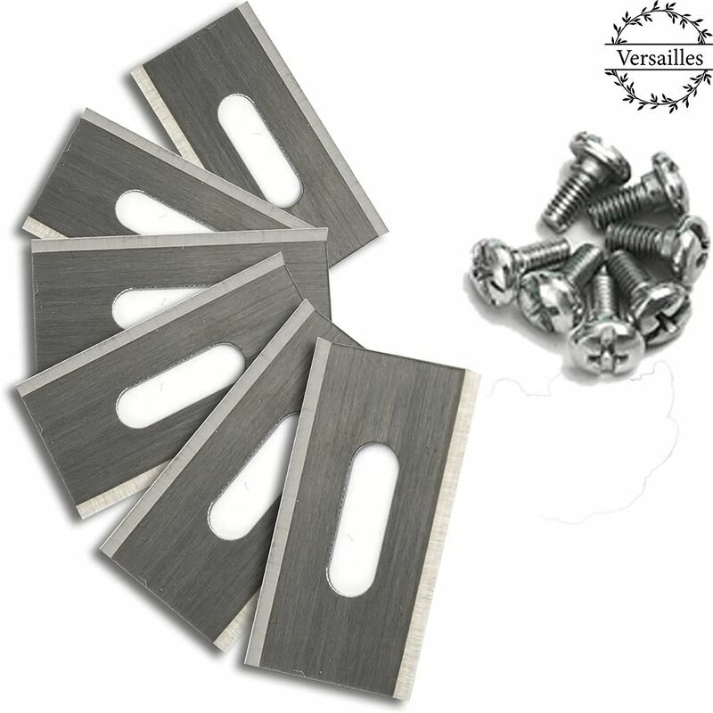 Zestaw 30 ostrzy do trawy 35,8*18,5*0,65mm do Husqvarna z podwójnym ostrzem ze stali nierdzewnej